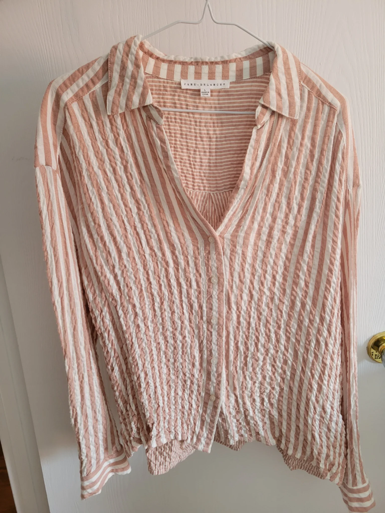 Featured image for Chemise décontractée effet plissé