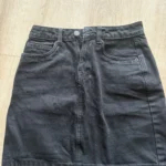 Featured thumbnail for jupe en jeans noire