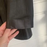 Thumbnail for Danier Genuine Leather Blazer Coat Dark Brown XS