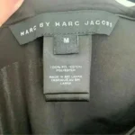 Thumbnail for Robe soyeuse noire Marc Jacobs Medium