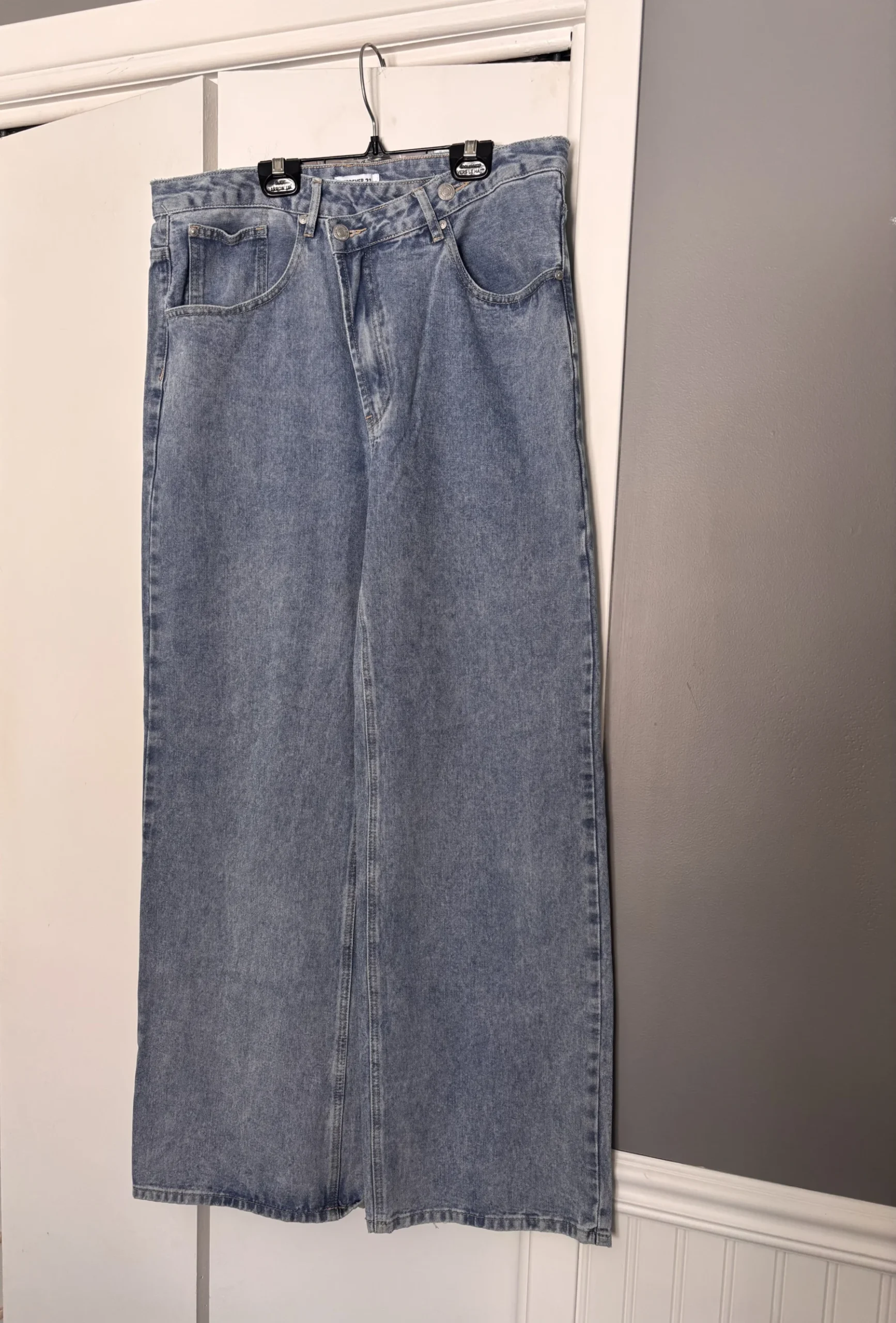 jeans jambe large Kris Kros Forever XXI seconde main