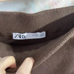 Thumbnail for Jupe tricot taupe