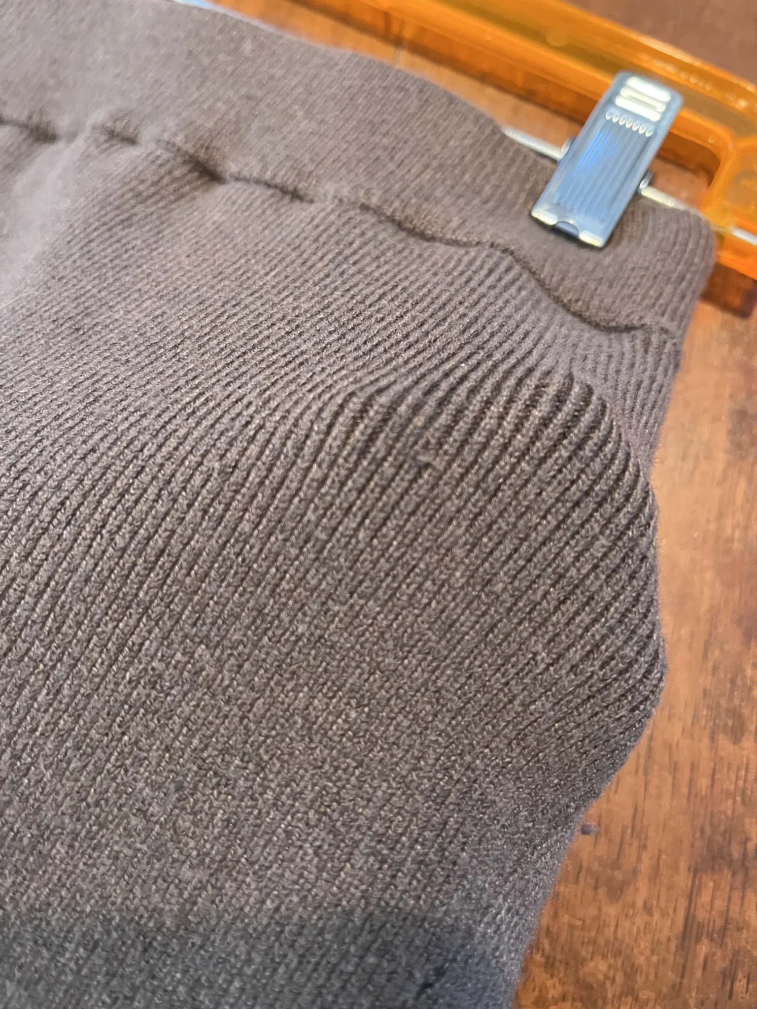 Image for Jupe tricot taupe