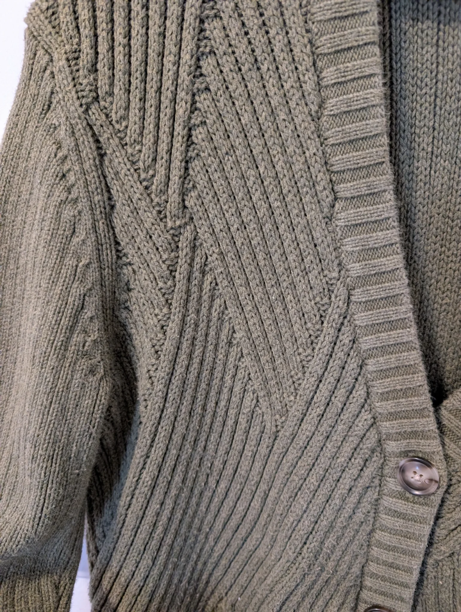Image for Cabi/Cardigan Vert Olive Sz S