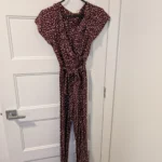 Thumbnail for Roxy/Jumpsuit Bourgogne à pois Sz XS