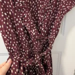 Thumbnail for Roxy/Jumpsuit Bourgogne à pois Sz XS