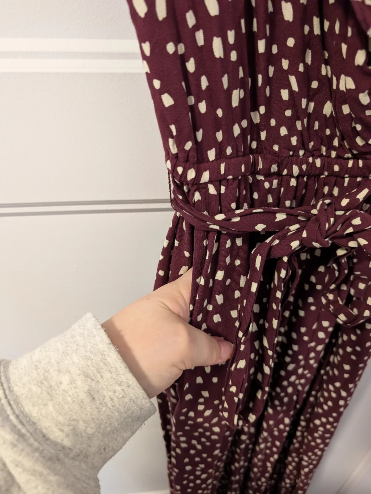 Image for Roxy/Jumpsuit Bourgogne à pois Sz XS