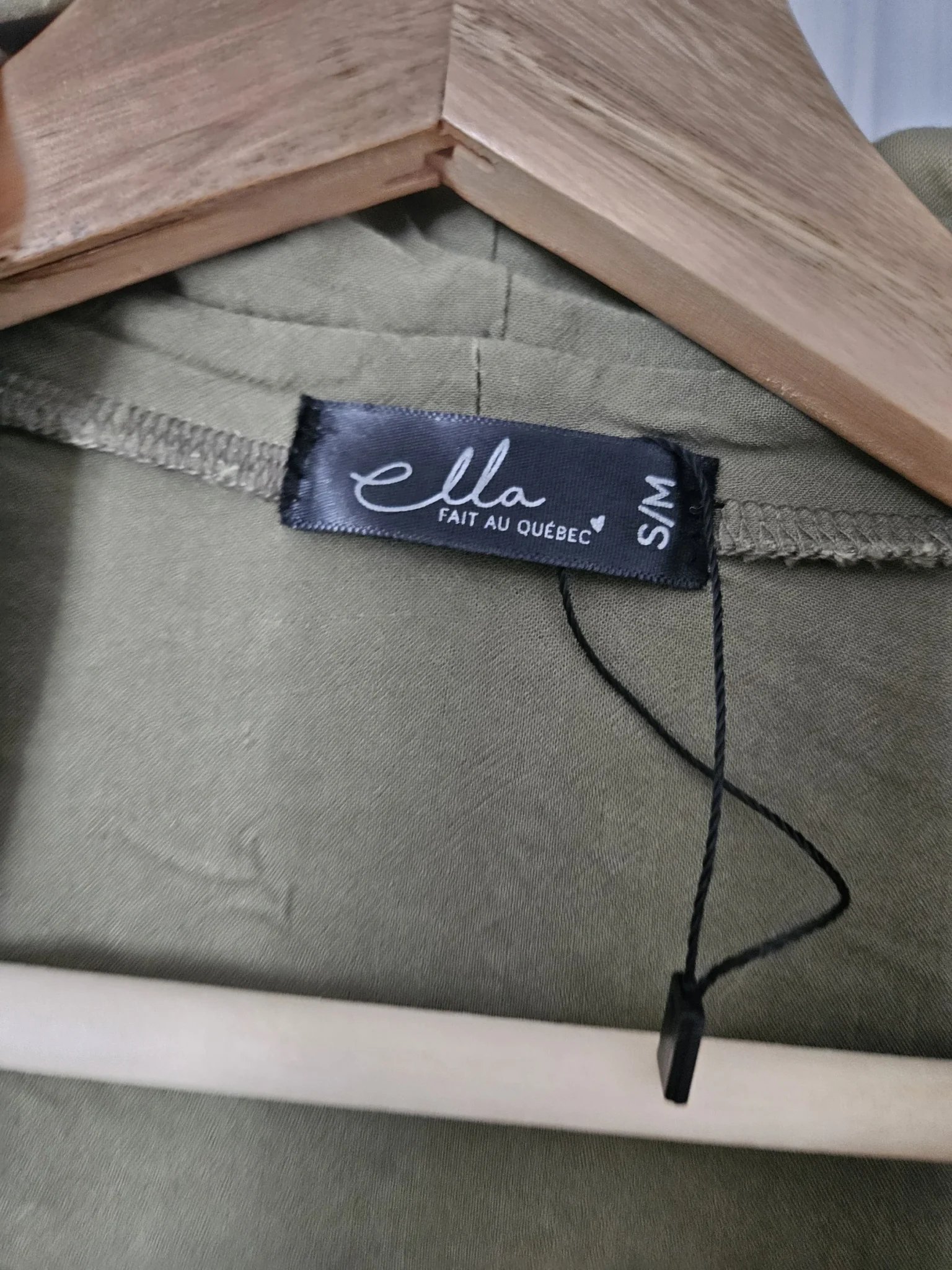 Image for Ellalifestyle, blouson fait au québec, lin, S/M