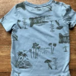 Thumbnail for T-shirt Chat botté bleu gr.4