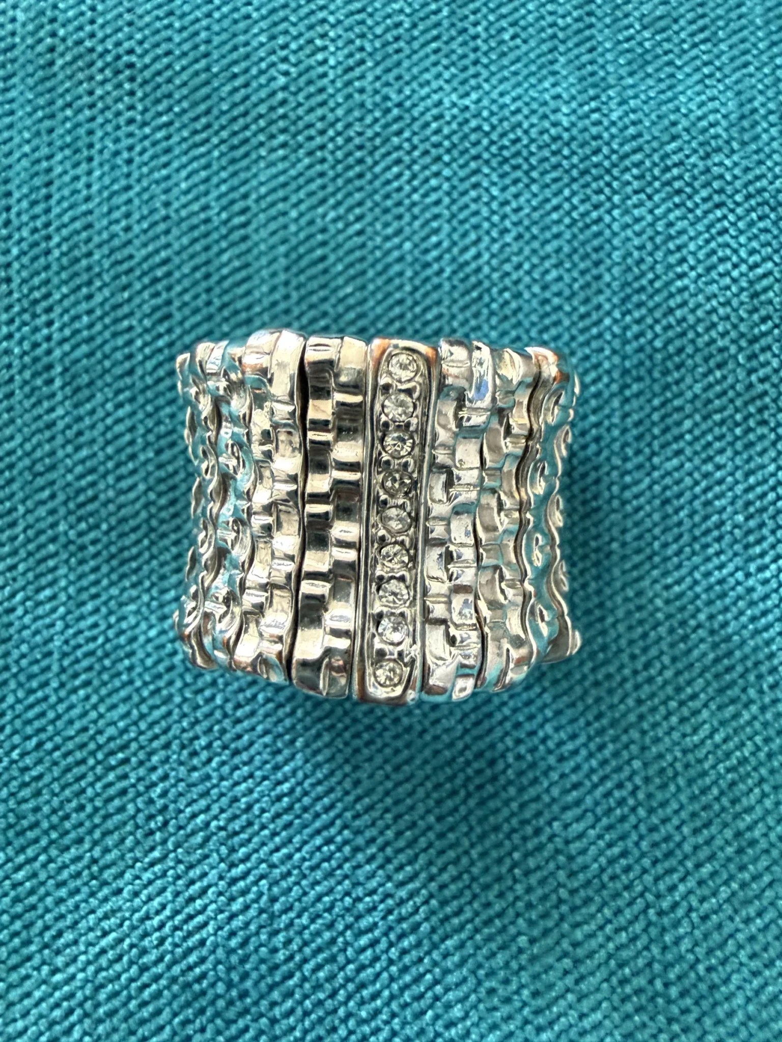 Image for Bague couleur argent