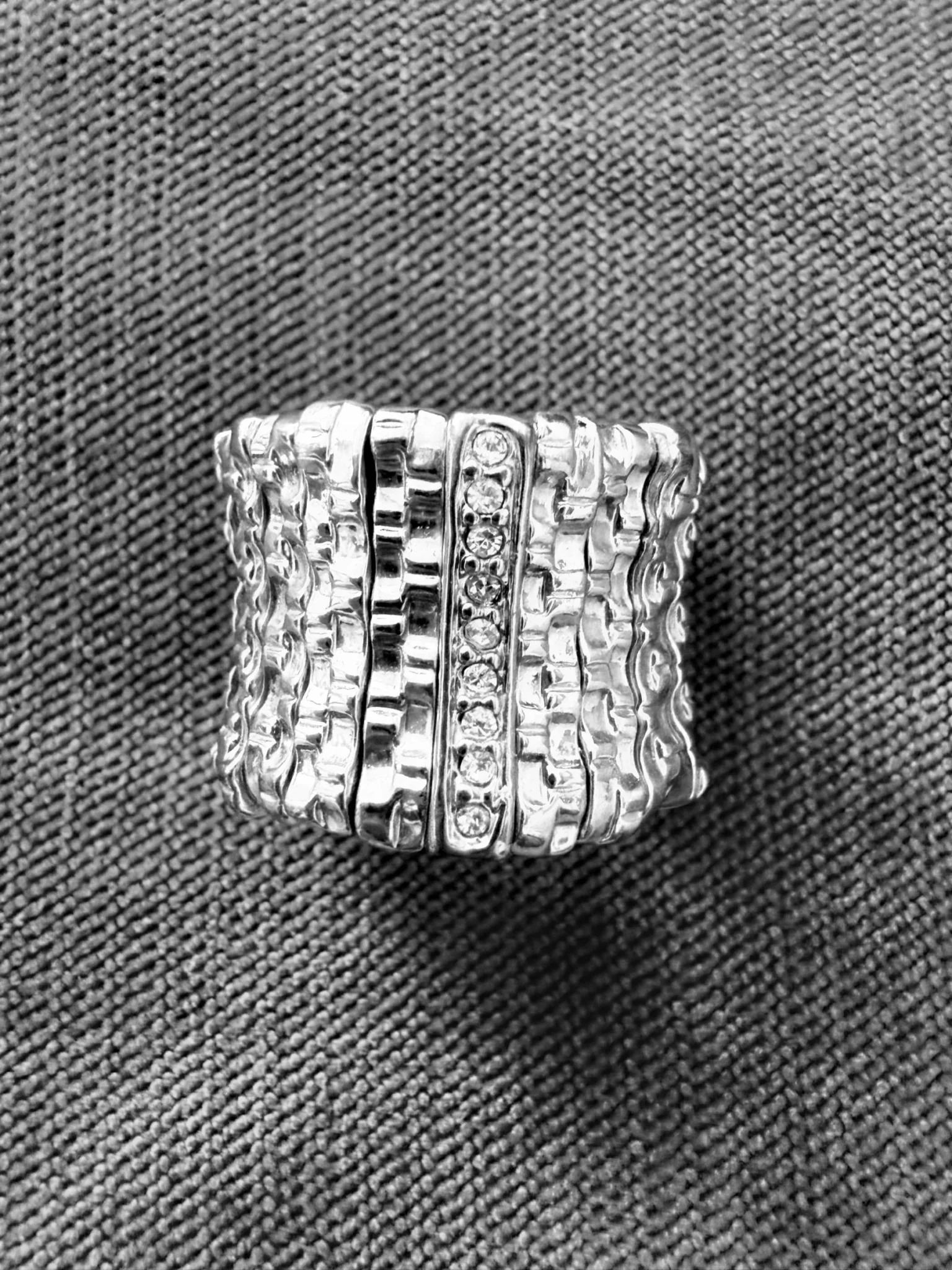 Image for Bague couleur argent