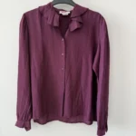 Featured thumbnail for 100% vintage silk blouse