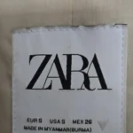 Thumbnail for Veston crop Zara beige/naturel