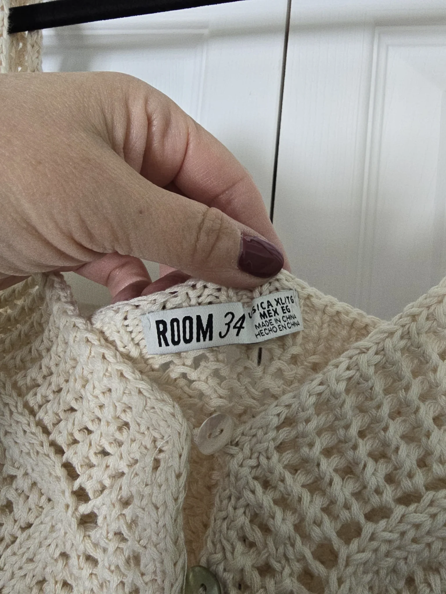 Image for Camisole crochet XL