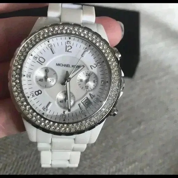 Image for Montre MICHAEL KORS En Acrylique Blanche