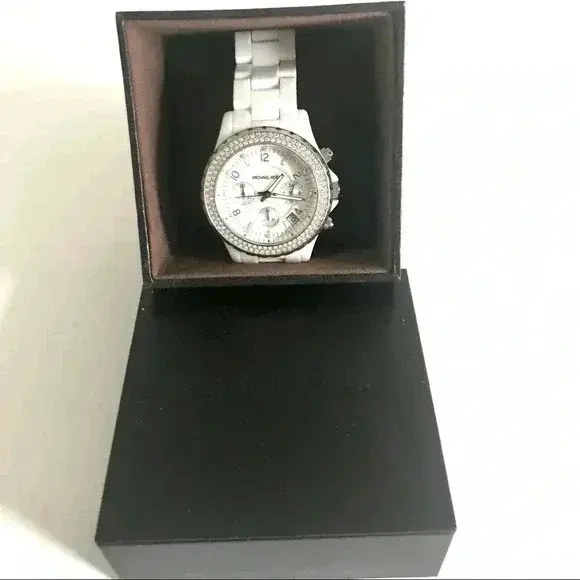 Image for Montre MICHAEL KORS En Acrylique Blanche