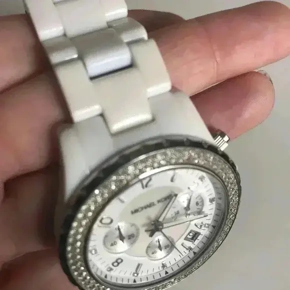 Image for Montre MICHAEL KORS En Acrylique Blanche