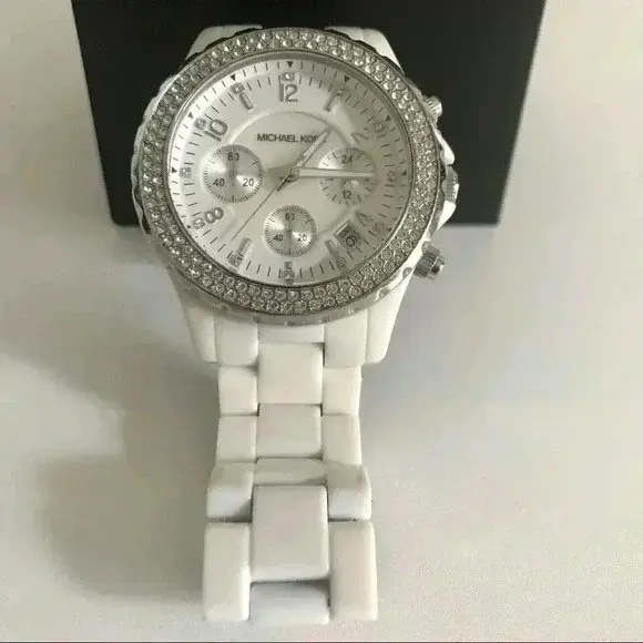 Image for Montre MICHAEL KORS En Acrylique Blanche