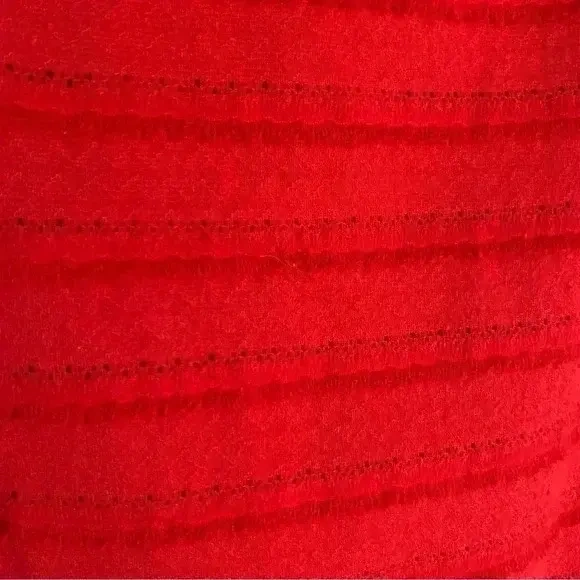 Image for Robe Courte Rouge Manches Longues - TRINA TURK - Sz0
