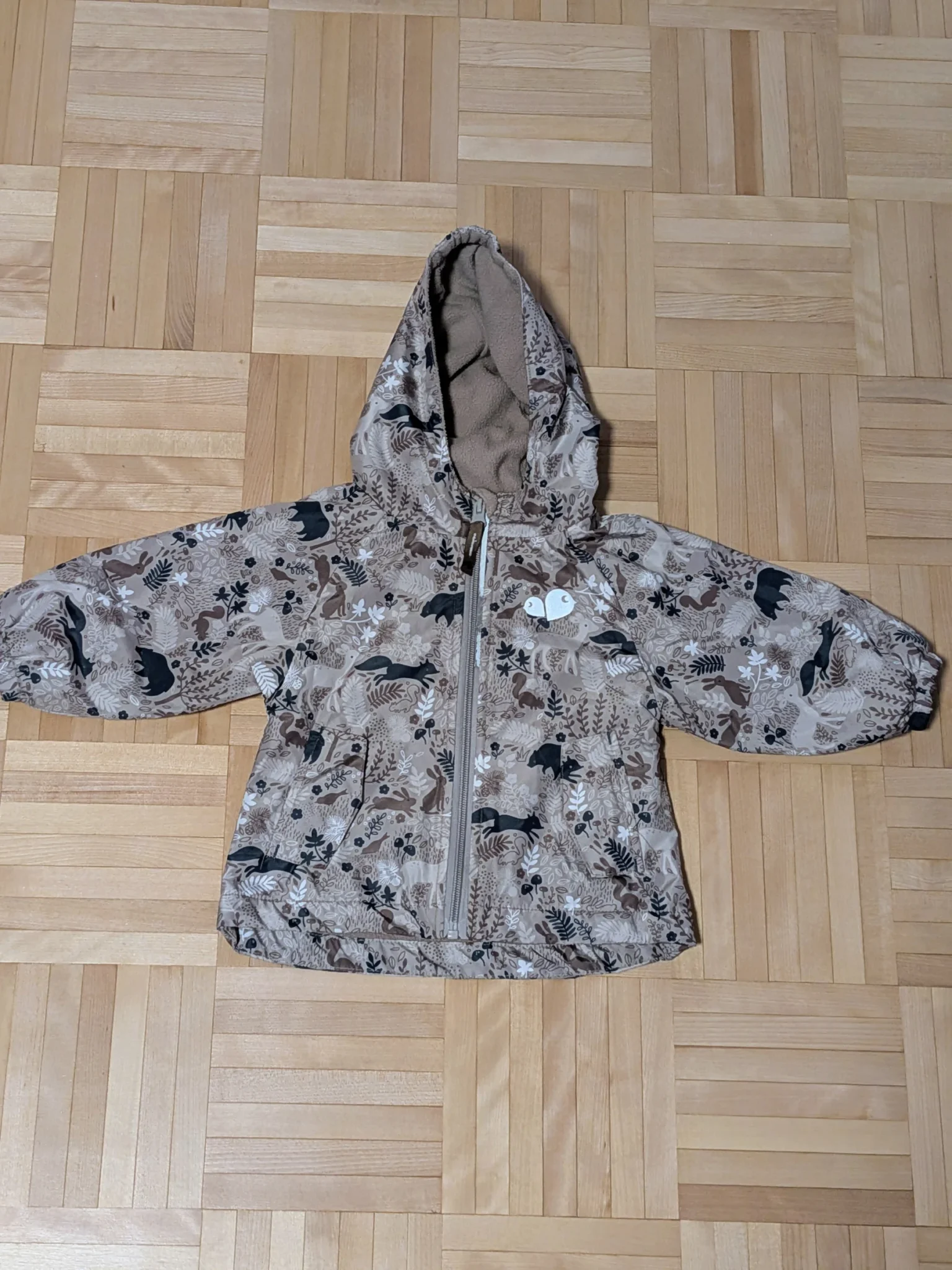 Featured image for Manteau mi-saison Perlimpinpin