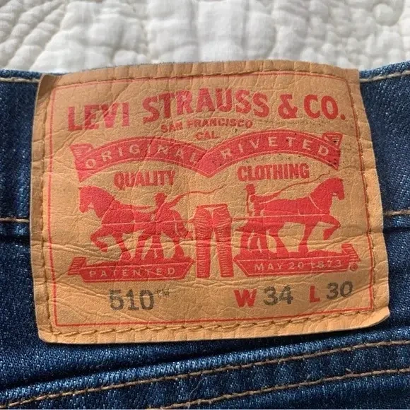 Image for Jeans LEVIS 510 Bleu foncé - Grandeur 34