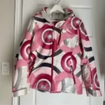 Featured thumbnail for THE NORTH FACE -  Manteau d'hiver de SKi - Motif rose et blanc - Small