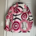 Thumbnail for THE NORTH FACE -  Manteau d'hiver de SKi - Motif rose et blanc - Small