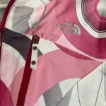 Thumbnail for THE NORTH FACE -  Manteau d'hiver de SKi - Motif rose et blanc - Small