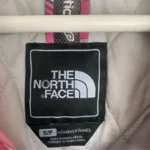 Thumbnail for THE NORTH FACE -  Manteau d'hiver de SKi - Motif rose et blanc - Small