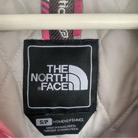 Image for THE NORTH FACE -  Manteau d'hiver de SKi - Motif rose et blanc - Small