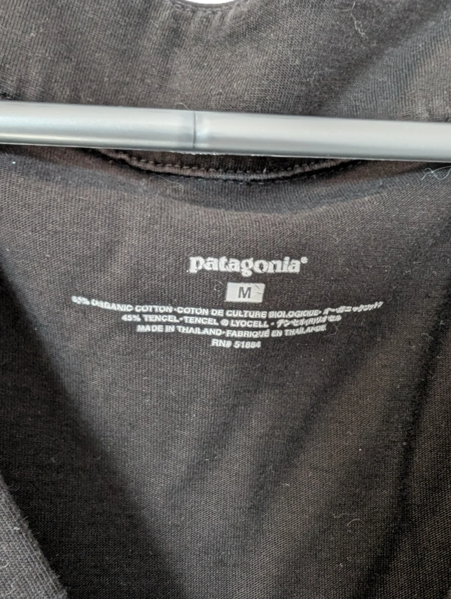 Image for Patagonia/Robe noire Sz M