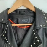 Thumbnail for Faux Leather Moto Perfecto Coat - Medium
