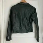 Thumbnail for Faux Leather Moto Perfecto Coat - Medium