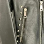 Thumbnail for Faux Leather Moto Perfecto Coat - Medium
