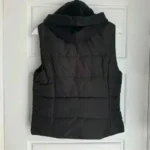 Thumbnail for Manteau sans manche Veste Puffer Noir avec Capuchon TOMMY HILFIGER - Small