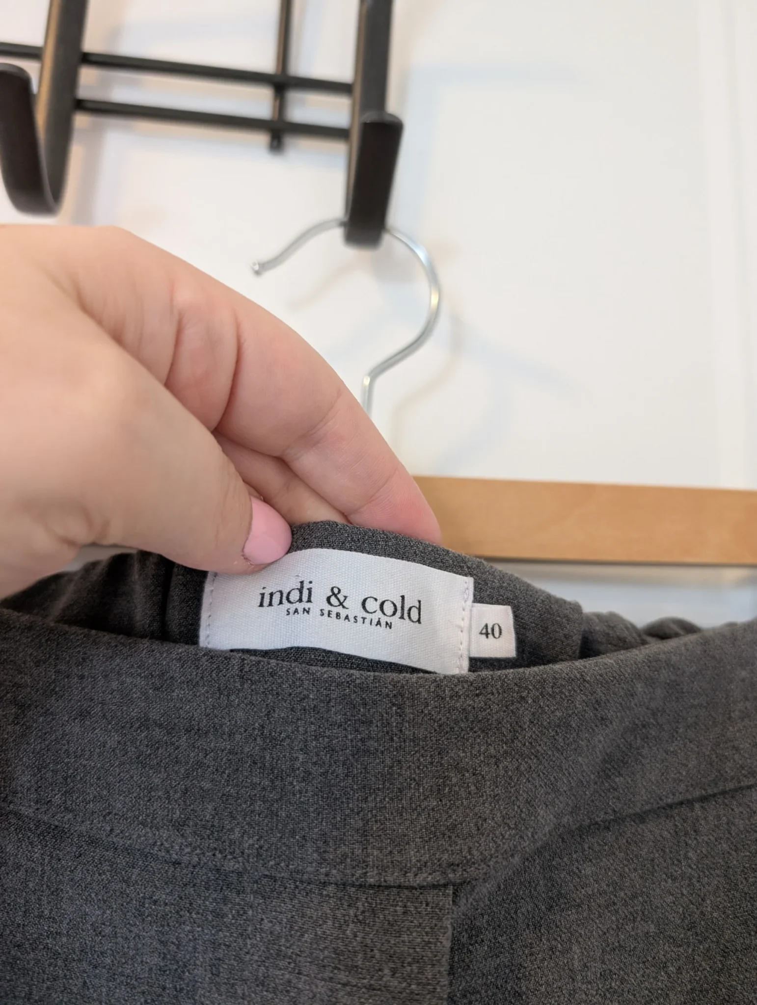 Image for Indi and Cold/Pantalons Gris Sz 40 EU