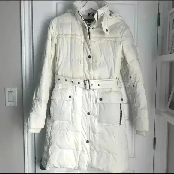 Image for Manteau d'Hiver 3/4 Puffer en Nylon avec Capuchon - TOMMY HILFIGER - Small