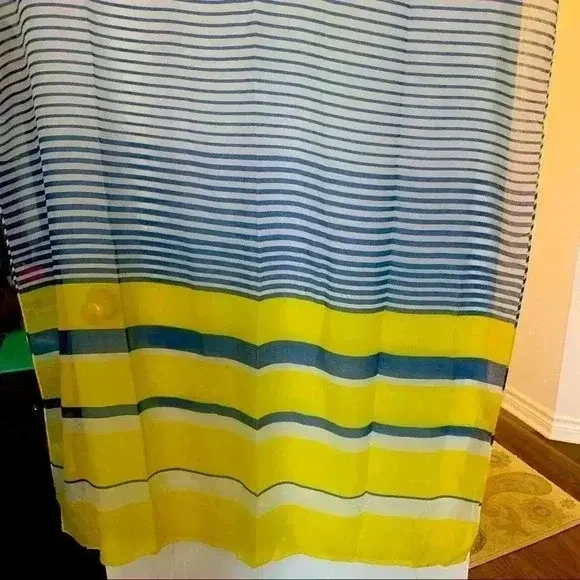 Image for Lightweight Scarf / Pashmina Blue, White, Yellow - DANIER