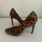 Thumbnail for Leopard High Heels Pumps Shoes - Size 7