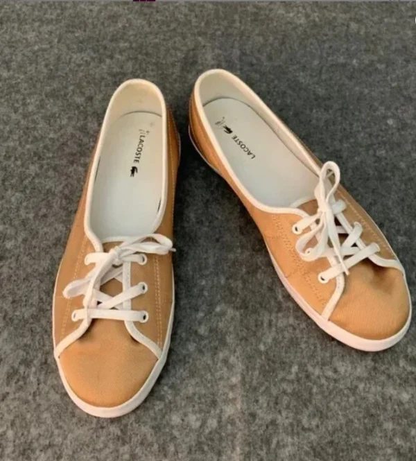 Featured image for Espadrilles Lacoste Ziane Chunky 119 3 CFA pour femmes, or et blanc