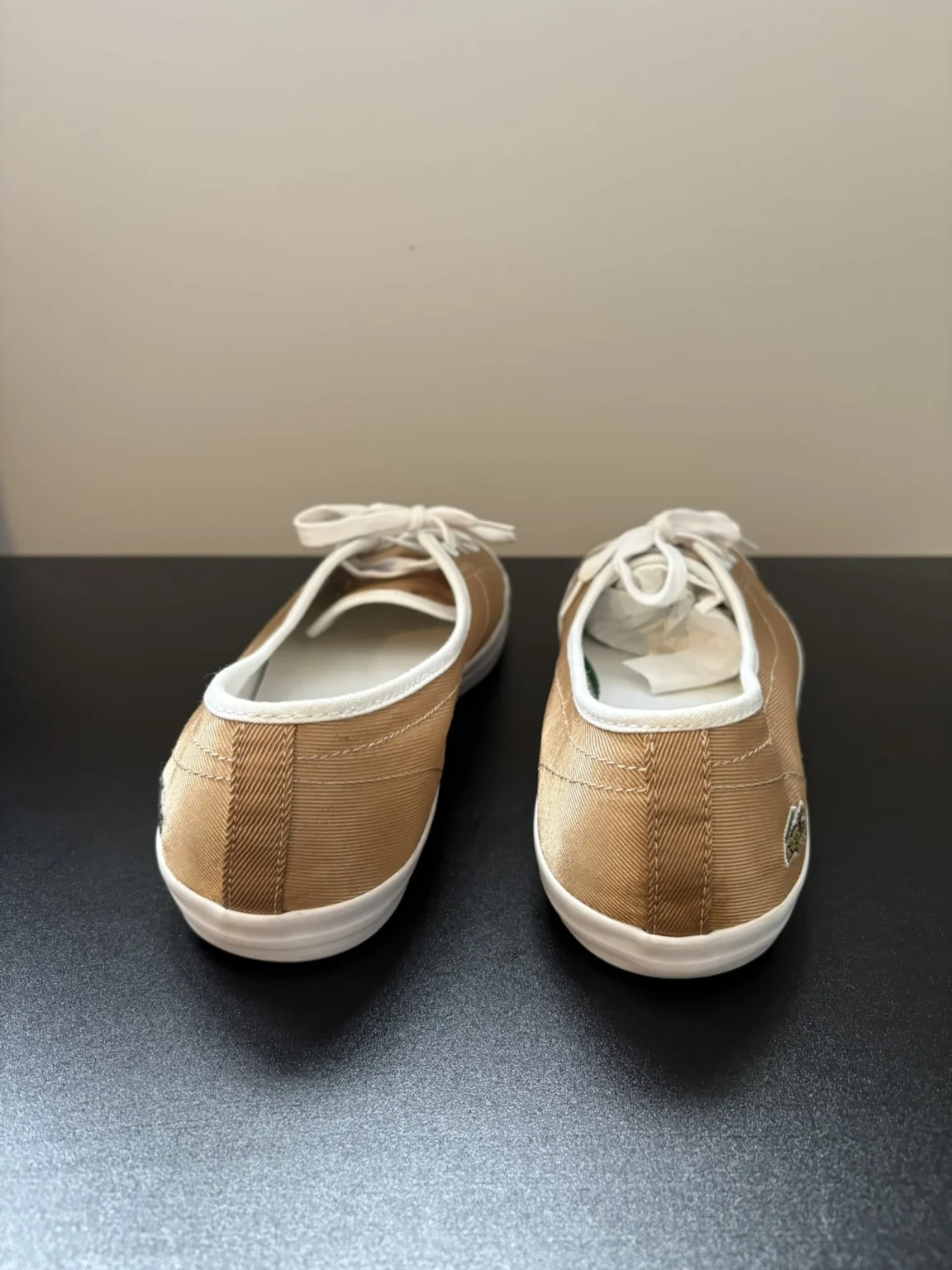 Image for Espadrilles Lacoste Ziane Chunky 119 3 CFA pour femmes, or et blanc