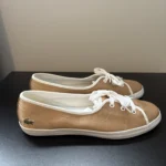 Thumbnail for Espadrilles Lacoste Ziane Chunky 119 3 CFA pour femmes, or et blanc