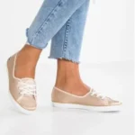 Thumbnail for Espadrilles Lacoste Ziane Chunky 119 3 CFA pour femmes, or et blanc