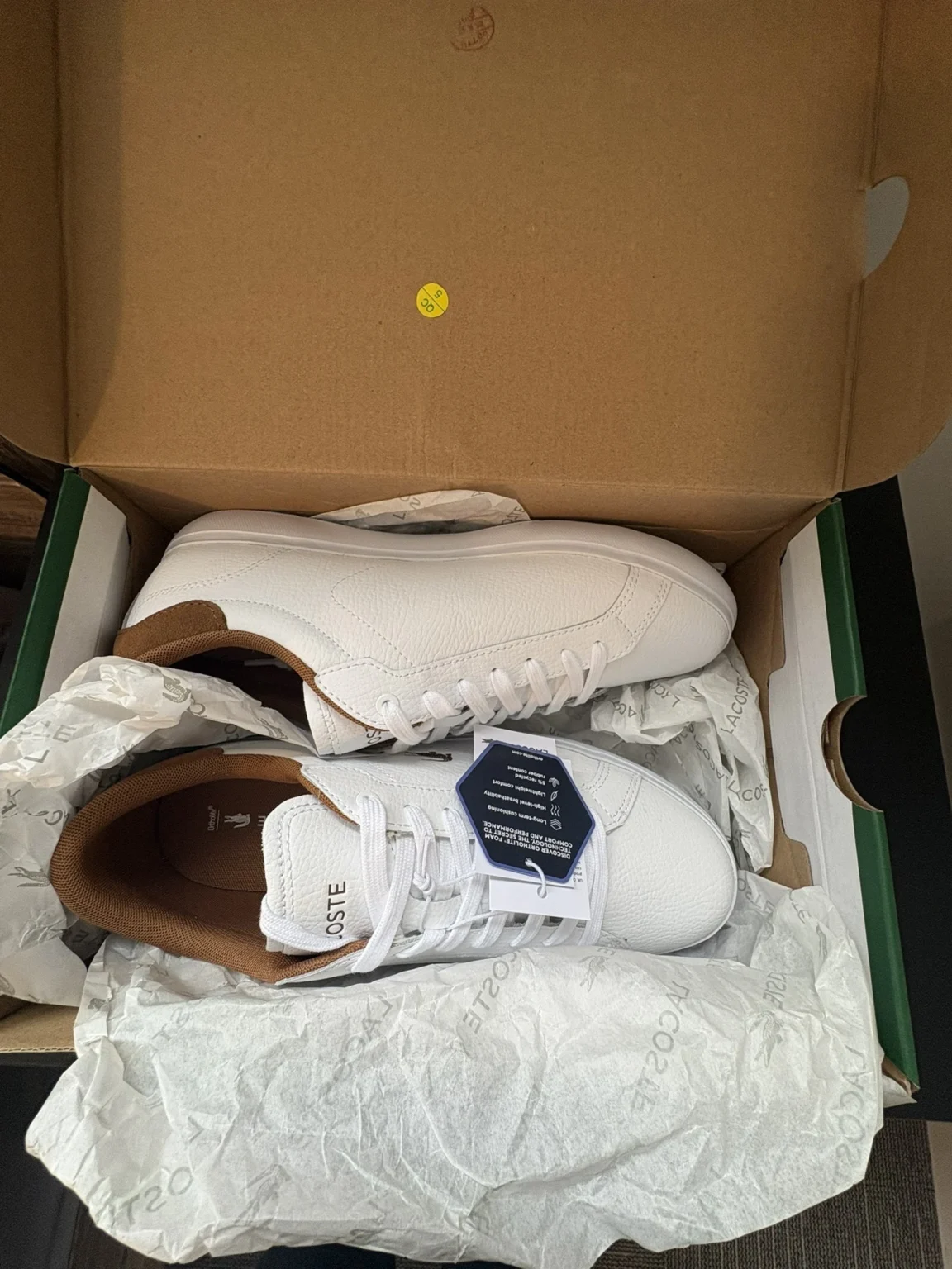 Image for Espadrilles Lacoste blanches et beiges