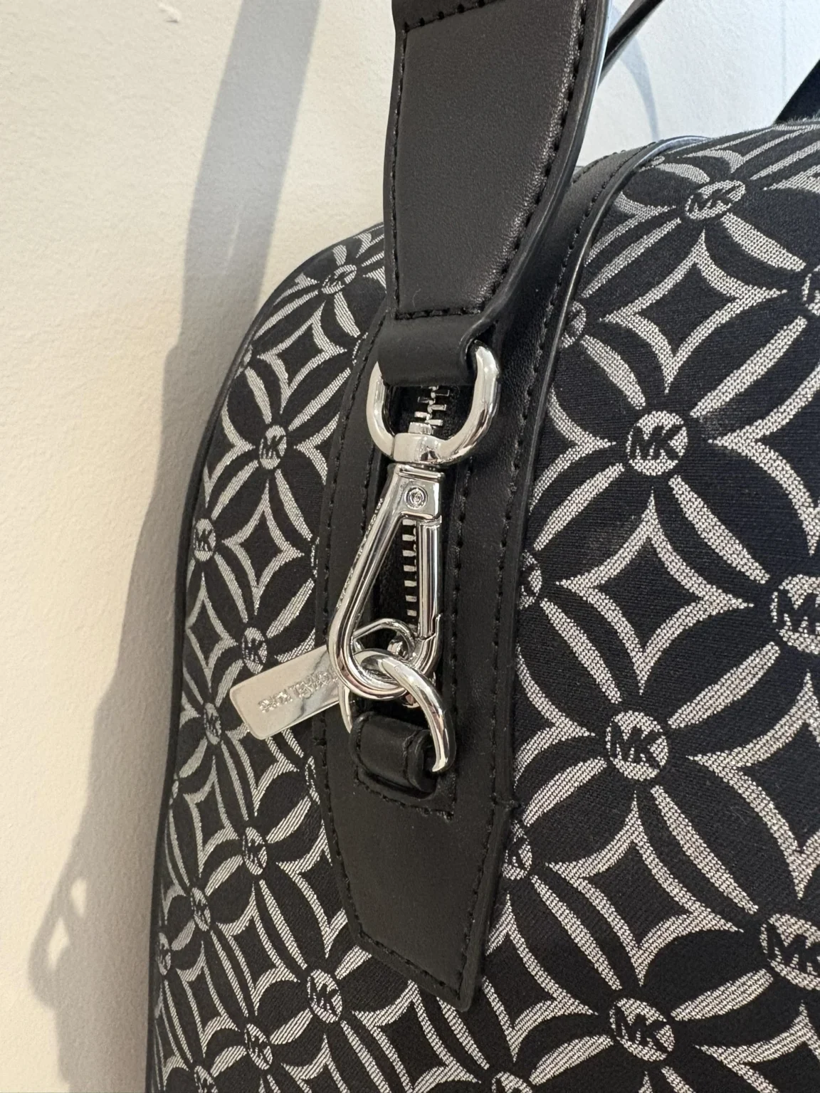 Image for Sac de voyage week-end XL Michael Kors noir/argent