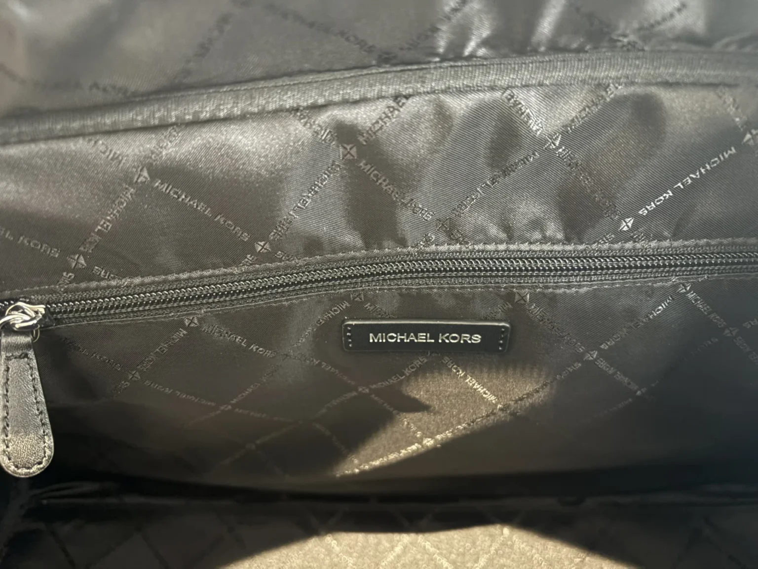 Image for Sac de voyage week-end XL Michael Kors noir/argent