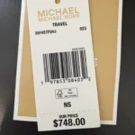 Thumbnail for Sac de voyage week-end XL Michael Kors noir/argent
