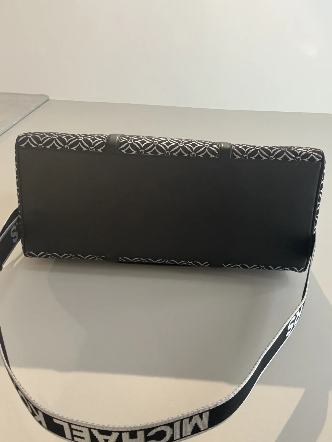 Image for Sac de voyage week-end XL Michael Kors noir/argent