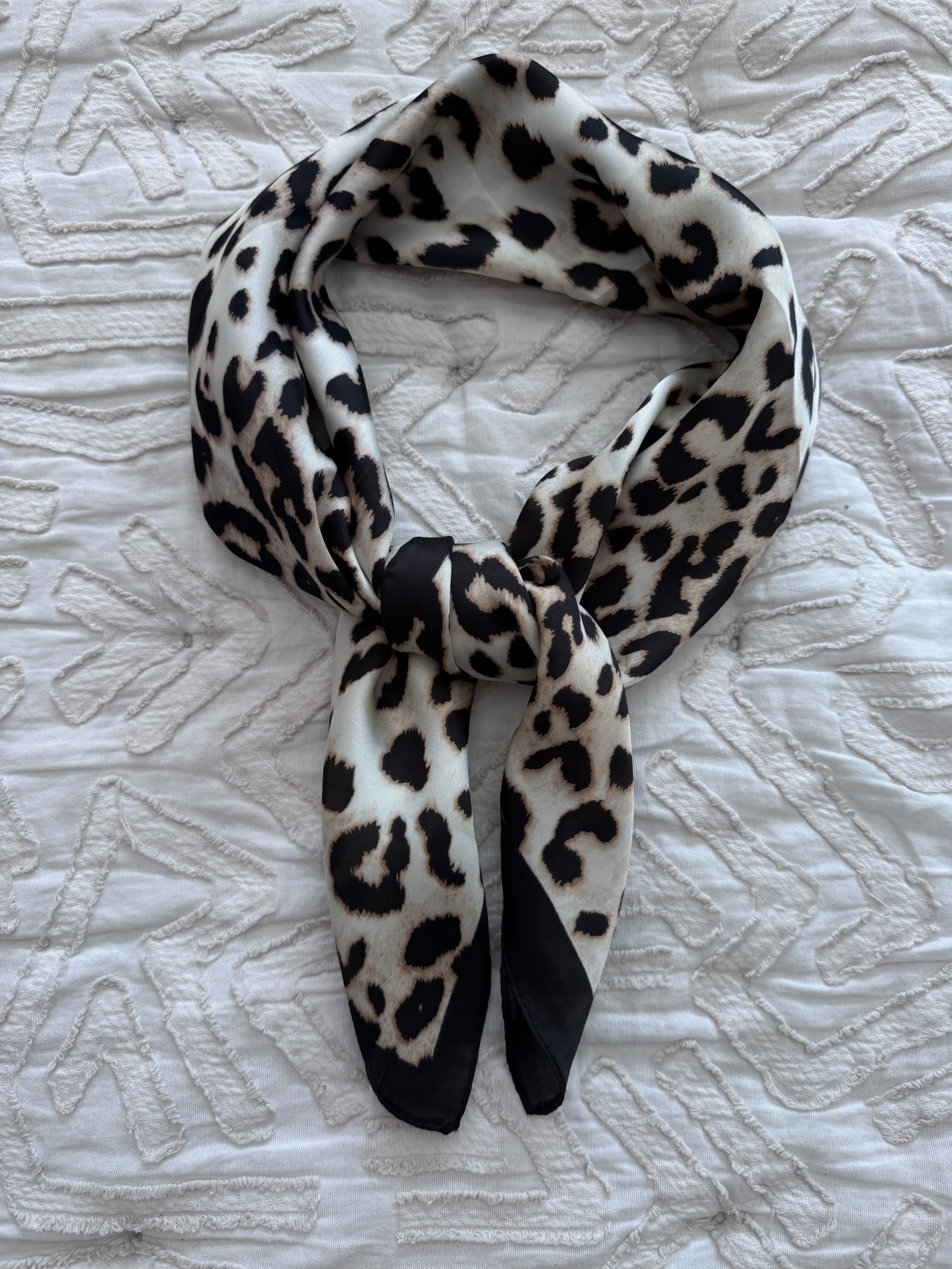 Foulard imprimé léopard Simons seconde main