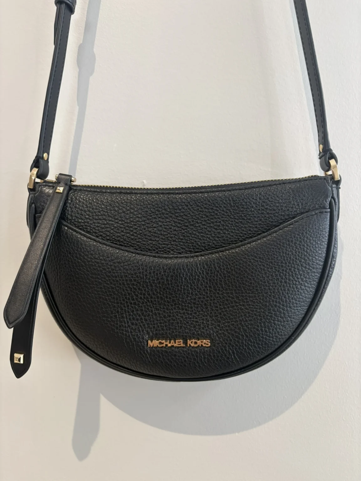 Featured image for Michael Kors Dover small half-moon shoulder bag